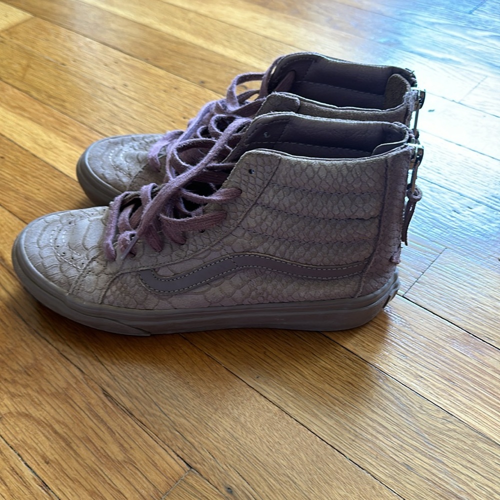 Vans high top snake imitation